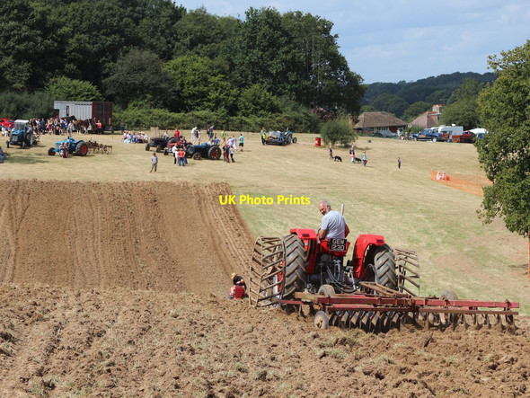 Photo 6"x4" Discing at Rural Past Times Country Fair Pestalozzi International Village c2014 P2