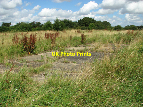 Photo 6"x4" Concreted hut platform Upper Street\/TM1780 c2014