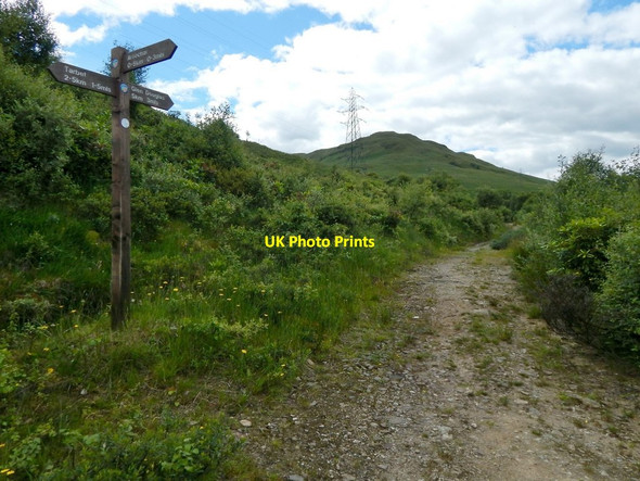 Photo 6"x4" Three Lochs Way near Arrochar Tighness c2014