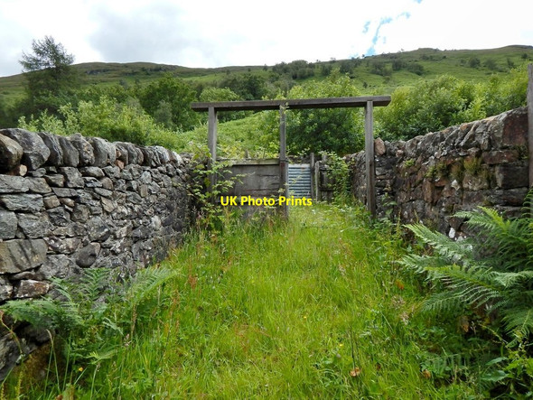 Photo 6"x4" Old sheep fank: interior Tighness c2014
