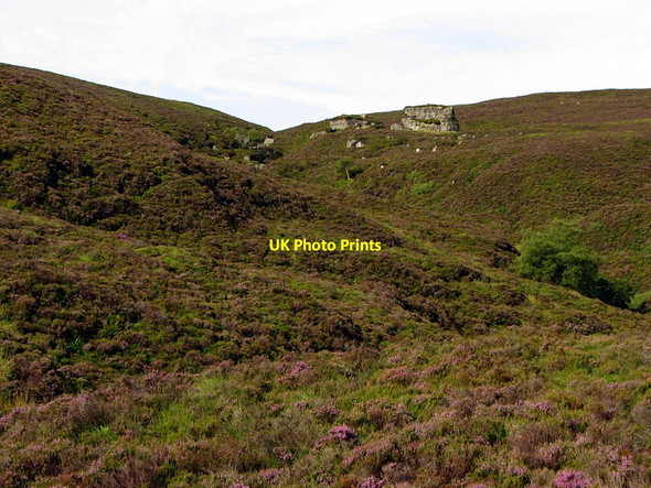Photo 6"x4" The Kielder Stone above Kielderstone Cleugh Craigy Knowe c2014