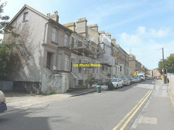 Photo 6"x4" Looking south-southwest along Templar Street Dover\/TR3141 c2014