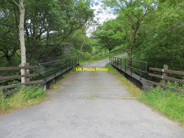 Photo 6"x4" Bridge Across the Marteg Nantserth c2014