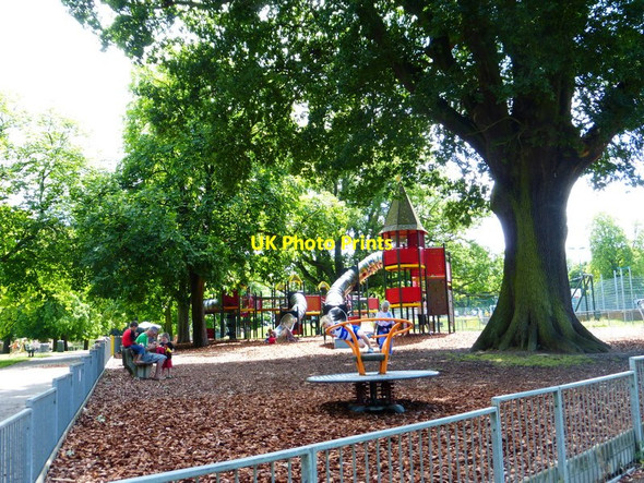 Photo 6"x4" Play area in Prospect Park Reading c2014