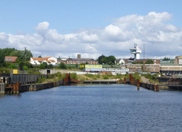 Photo 6"x4" Site of a Swan Hunter shipbuilding yard Hebburn c2014