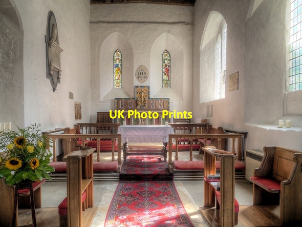 Photo 6"x4" Chancel and Altar, St Peter and St Paul Church, Great Casterton Stamford\/TF0207 c2014