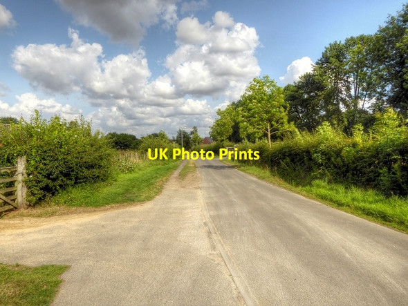 Photo 6"x4" Water Lane, Woolsthorpe-by-Colsterworth Colsterworth c2014