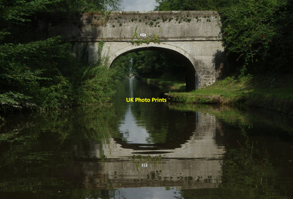 Photo 6"x4" Lapley Wood Bridge, Shropshire Union Canal Lapley c2014