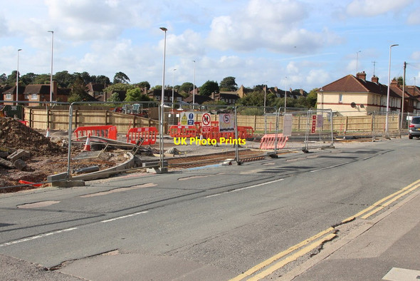 Photo 6"x4" Combe Valley Way construction Bexhill c2014 P2