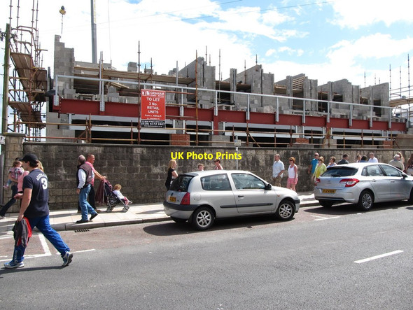 Photo 6"x4" Rebuilding on the Clare Lodge SVP site at Newcastle Newcastle\/J3732 c2014