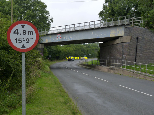 Photo 6"x4" Railway bridge at Tuxford Tuxford c2014