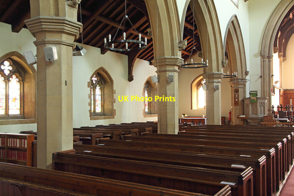 Photo 6"x4" St John the Baptist, Isleworth - North arcade Isleworth c2014