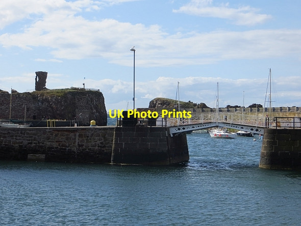 Photo 6"x4" Bridge, Dunbar Harbours Dunbar c2014