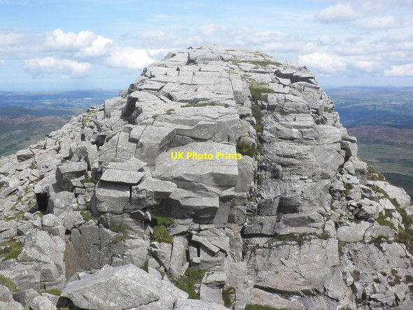Photo 6"x4" Rocky outcrop to the north of Moel Siabod Capel Curig c2014