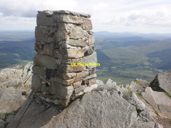 Photo 6"x4" Summit cairn, Moel Siabod Blaenau Dolwyddelan c2014