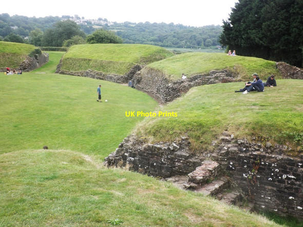 Photo 6"x4" The Roman Amphitheatre, Caerleon Caerleon or Caerllion c2014