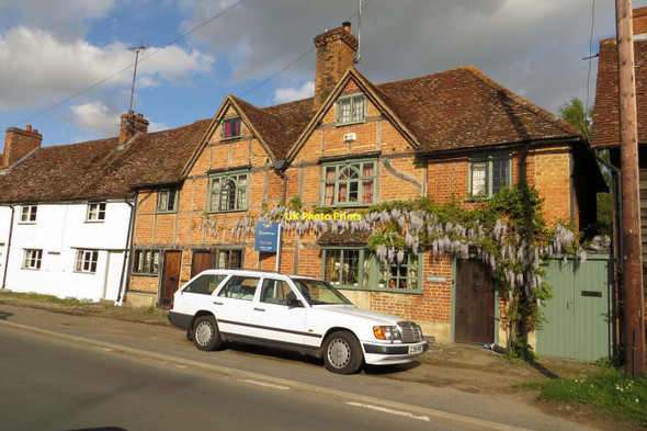 Photo 6"x4" Timber framed houses on Church Street Culham c2014