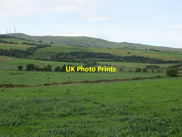 Photo 6"x4" View towards Brown Carrick Hill Doonfoot c2014