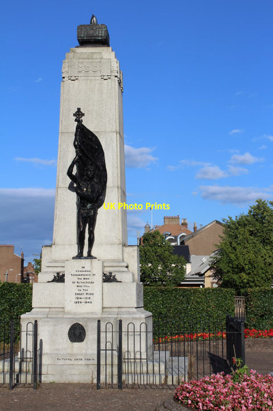 Photo 6"x4" Rutherglen War Memorial Dalmarnock\/NS6162 c2014