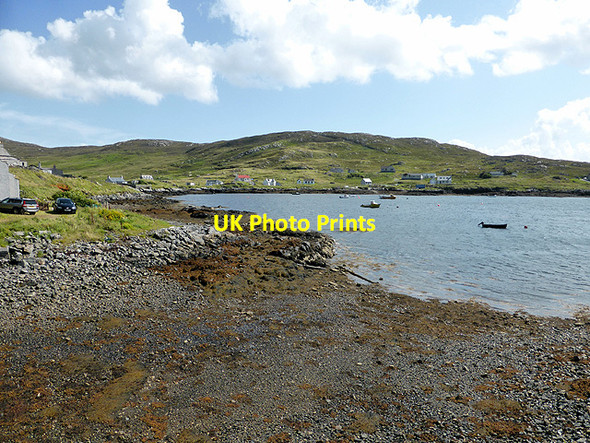 Photo 6"x4" Castle Bay, Barra Castlebay\/B\u00e0gh a' Chaisteil c2014