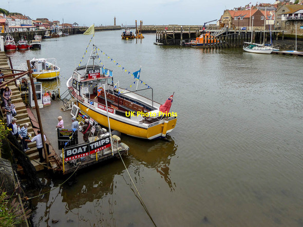 Photo 6"x4" Estuary of River Esk, Whitby Whitby\/NZ8910 c2014