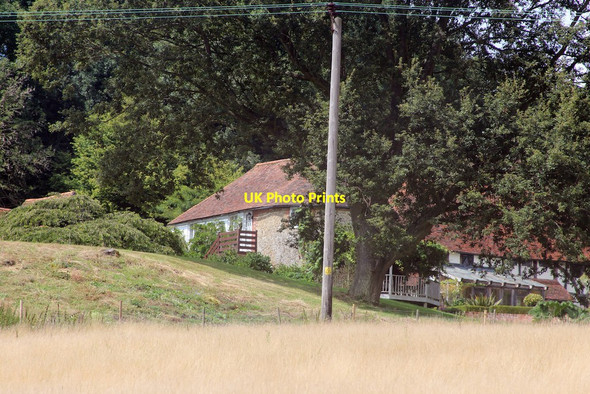Photo 6"x4" Oast House at Elmstone Farm, Elmstone Hole Road, Grafty Green Boughton Malherbe c2014