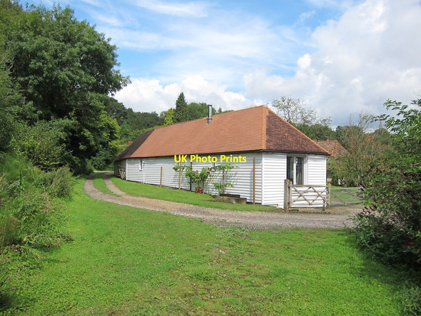 Photo 6"x4" Converted barn at Elmstone Farm Fairbourne Heath c2014