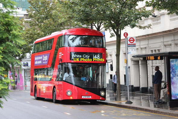 Photo 6"x4" New Routemaster on Holland Park Avenue Kensington\/TQ2579 c2014