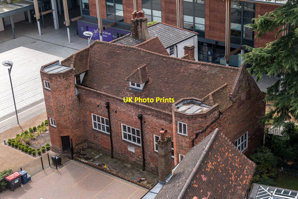 Photo 6"x4" The Tudor Hall from St John the Baptist Church, Barnet Barnet c2014