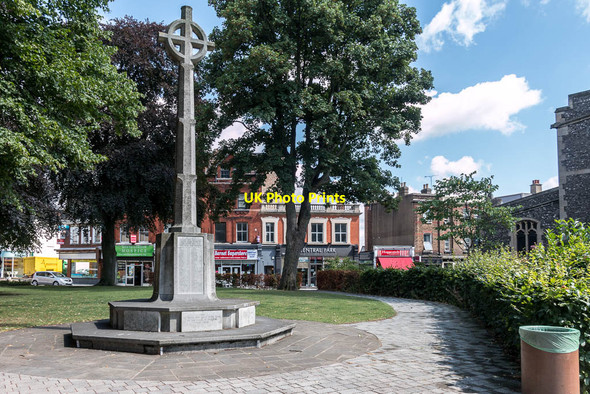 Photo 6"x4" War Memorial, John the Baptist Church, Barnet Barnet c2014 P1