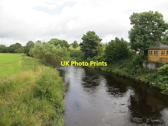 Photo 6"x4" Water of Girvan Crosshill\/NS3206 c2014