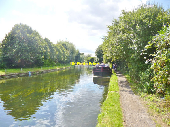 Photo 6"x4" Uxbridge, canal moorings Uxbridge c2014