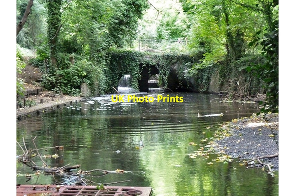 Photo 6"x4" Site of former snuff mill, River Crane Feltham\/TQ1073 c2012