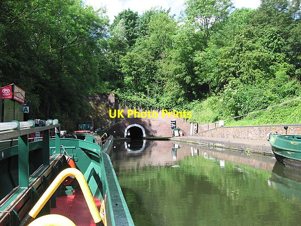Photo 6"x4" Tipton tunnel, Tipton portal, Dudley Canal Dudley\/SO9390 c2014