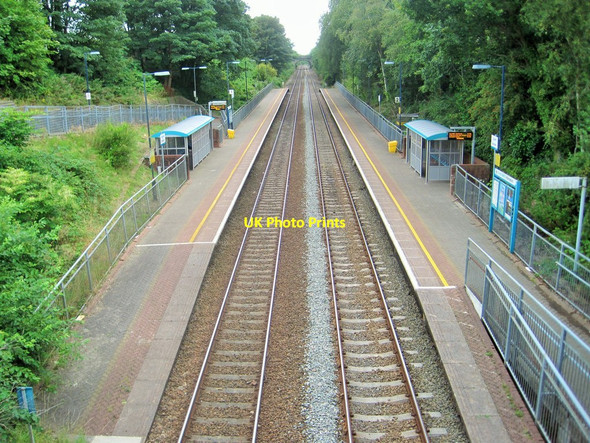 Photo 6"x4" Skewen railway station, Neath Neath\/Castell-Nedd c2014