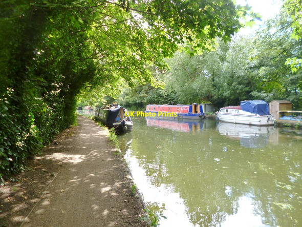 Photo 6"x4" Cowley, moorings Yiewsley c2014