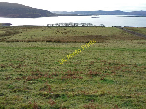 Photo 6"x4" Grazing land above Loch Bay Hallin c2008