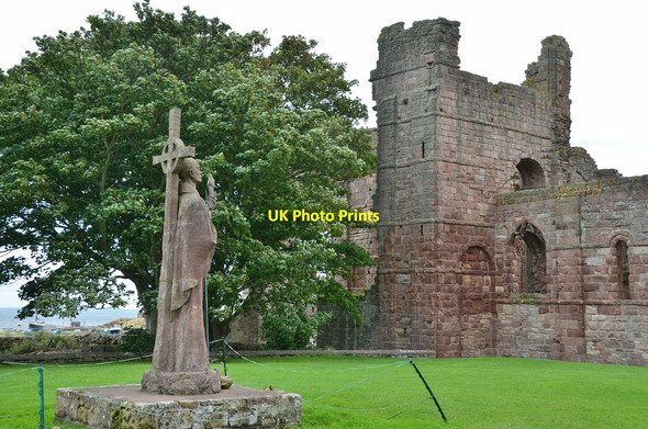 Photo 6"x4" The Priory, Holy Island Holy Island\/NU1241 c2014