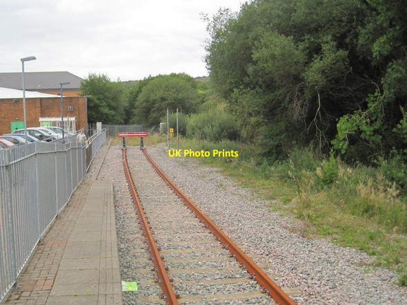 Photo 6"x4" Maesteg Castle Street railway station (site), Bridgend Maesteg\/SS8591 c2014