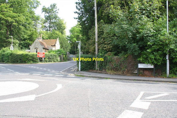 Photo 6"x4" Junction of Upper Redlands Road and Whiteknights Road Reading c2014