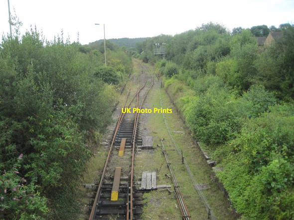 Photo 6"x4" Tondu railway station (site), Bridgend Tondu c2014