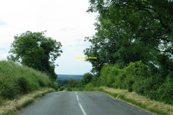 Photo 6"x4" The B4507 to Ashbury Fawler\/SU3188 c2014