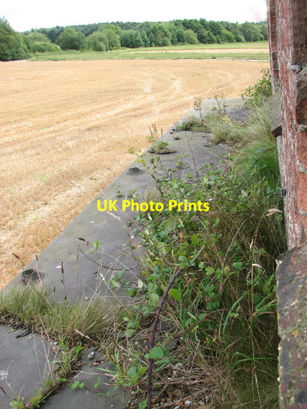 Photo 6"x4" Crop fields on Little Snoring Airfield Little Snoring c2014