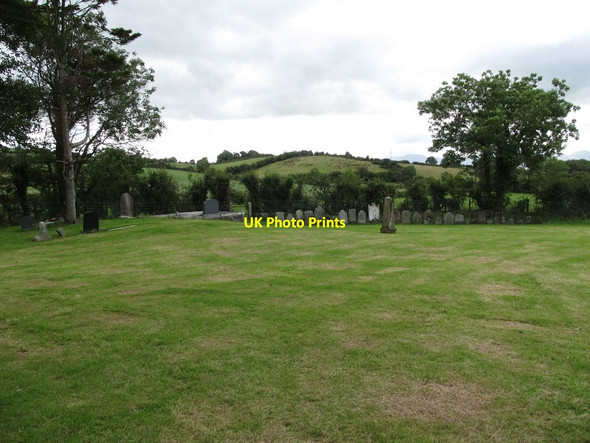 Photo 6"x4" The old Drumgooland Graveyard at Lowtown Ballyward c2014