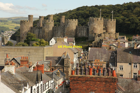 Photo 6"x4" Conwy Castle Conwy c2014