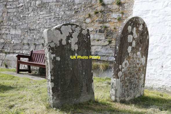 Photo 6"x4" Covered in Lichen Disserth c2014