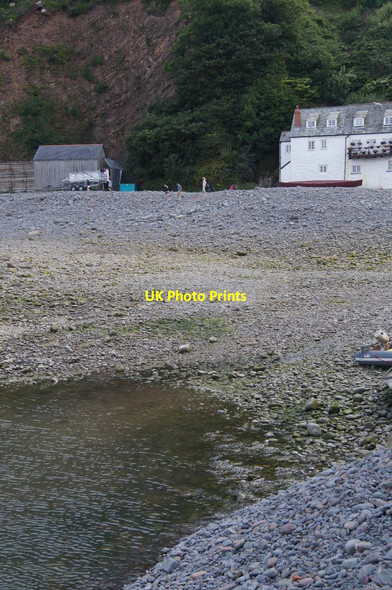 Photo 6"x4" Low tide in Clovelly harbour Burscott\/SS3124 c2014