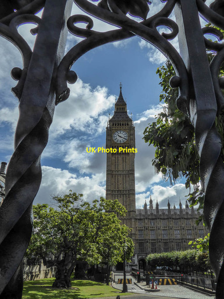 Photo 6"x4" Elizabeth Tower, Palace of Westminster Westminster c2014