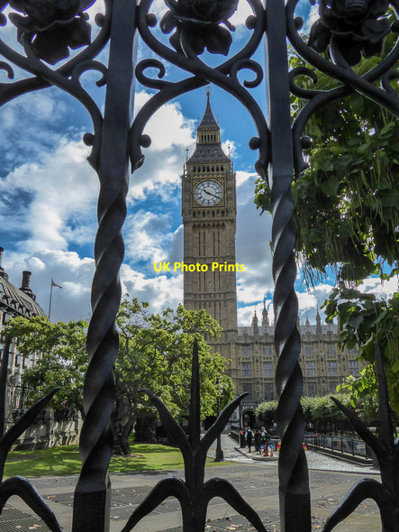 Photo 6"x4" Elizabeth Tower, Palace of Westminster Westminster c2014 P1