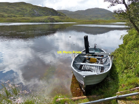 Photo 6"x4" The calm after the storm Lochan an Iasgaich c2014